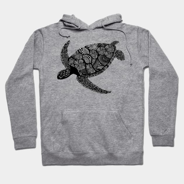 Sea Turtle Hoodie by JulietLake